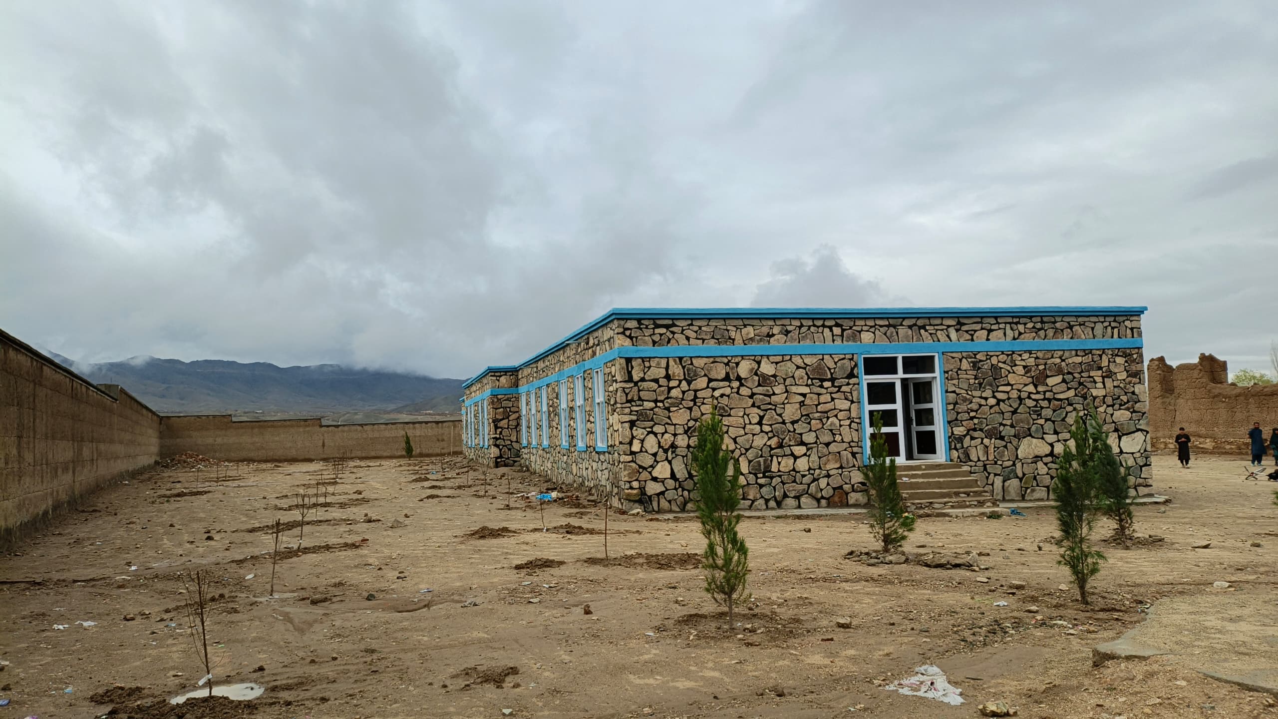 Completed Baghak Lycee classroom block